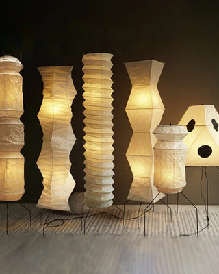 Wabi Sabi Paper Lamp