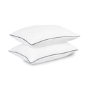 Pack of 2 Hotel Quality Comfortable and Washable High Support Medium Firm Pillows