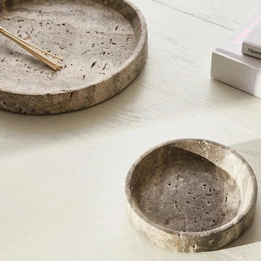 Lilac Travertine Tray