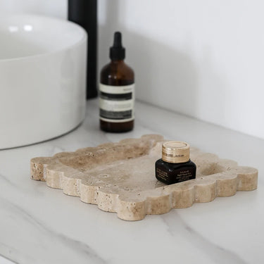 Travertine Jewellery Tray