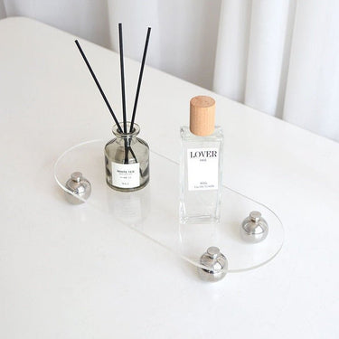 Polygonal Transparent Acrylic Tray