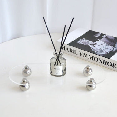 Polygonal Transparent Acrylic Tray