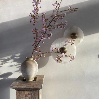 Flush-mount wall lights