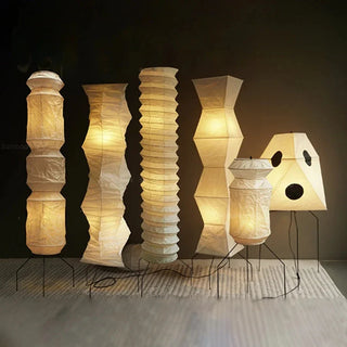 Wabi Sabi Paper Lamp