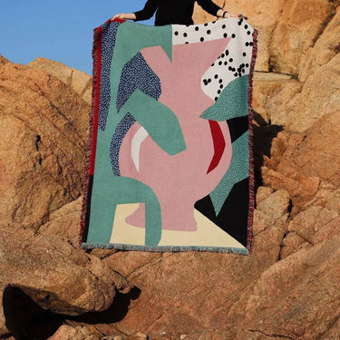 Stephania Woven Throw Blanket