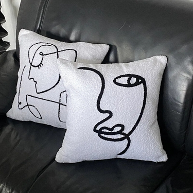 Contemporary Abstract Cushion Cover