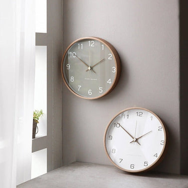 Tidblock Grey Wall Clock