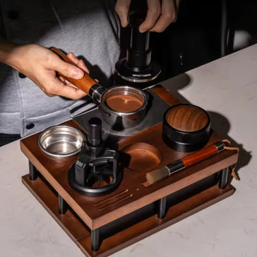 Enzo Wooden Coffee Organiser