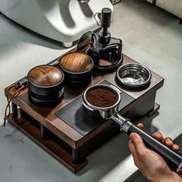 Enzo Wooden Coffee Organiser