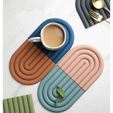 Rainbow Silicone Table Mat