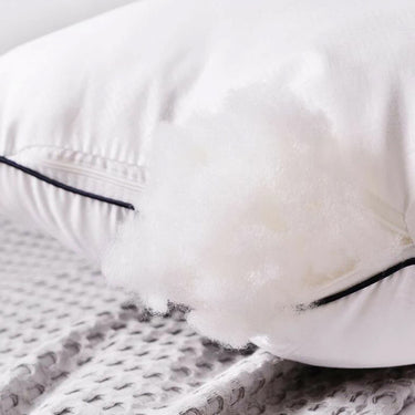 Pack of 2 Hotel Quality Comfortable and Washable High Support Medium Firm Pillows