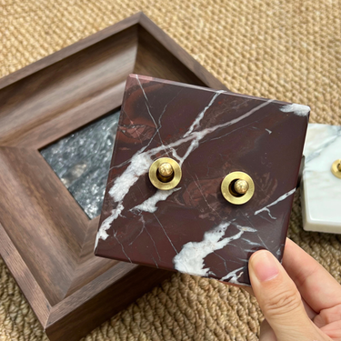 Eloisa Marble Wall Switch Plate