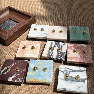 Eloisa Marble Wall Switch Plate