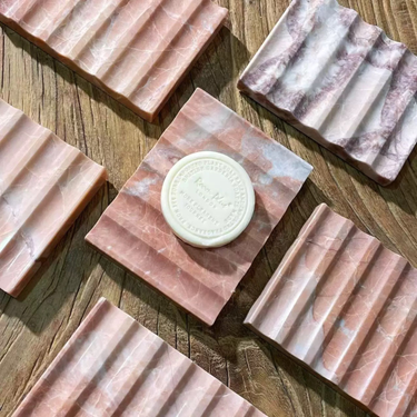 Nerea Marble Wave Soap Dish