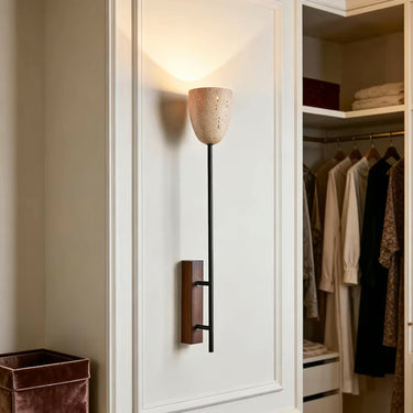 Caterina Travertine Wall Lamp