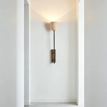 Caterina Travertine Wall Lamp