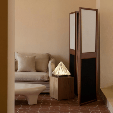 Pyramid Table Lamp
