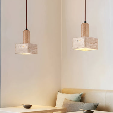 Esther Travertine Pendant Lamp