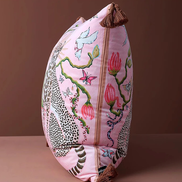 Cheetah Pillow Cover by Elenorra