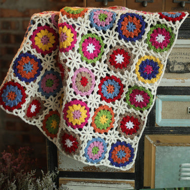 Gypsy Daisy Crochet Blanket