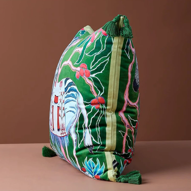 Zebra Pillow Cover by Elenorra