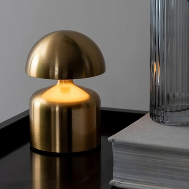 Nickel Portable Lamp