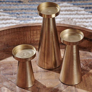 Brushed Brass Elegance Holders