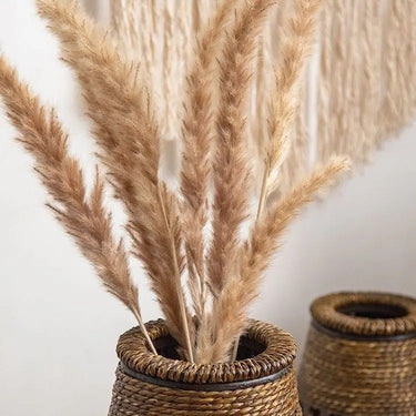 Rosalie Bamboo Woven Floor Vase