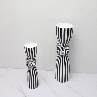 Othilie Striped Candle Holder