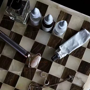 Ines Natural Marble Spliced Tray