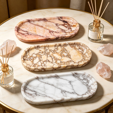 Belen Natural Marble Tray