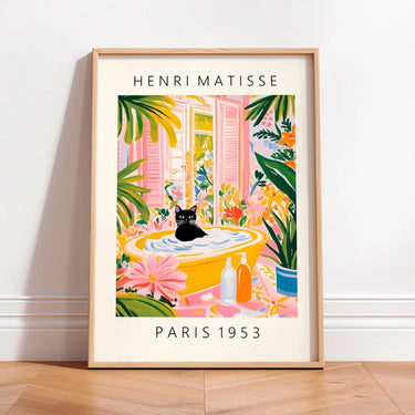 Matisse Black Cat Poster