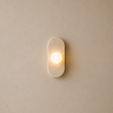 Rufina Travertine Wall Lamp