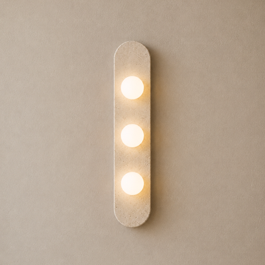 Rufina Travertine Wall Lamp
