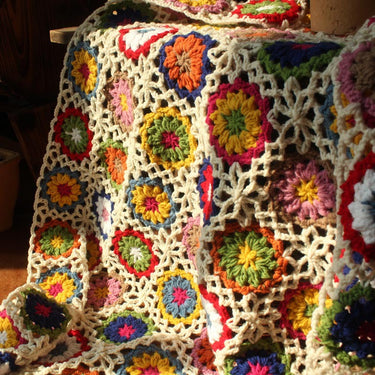 Gypsy Daisy Crochet Blanket