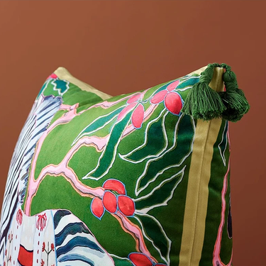 Zebra Pillow Cover by Elenorra