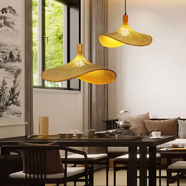 Rattan Sail Pendant Lamp