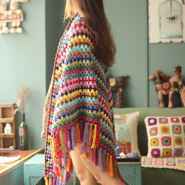 Gypsy Daisy Crochet Shawl