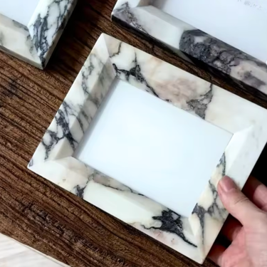 Nerissa Marble Photo Frame