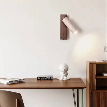 Zaira Travertine Wall Lamp