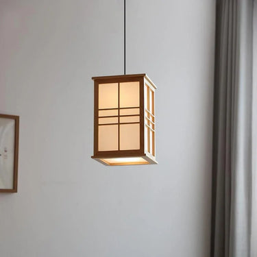 Wabi Sabi Wooden Pendant Lights