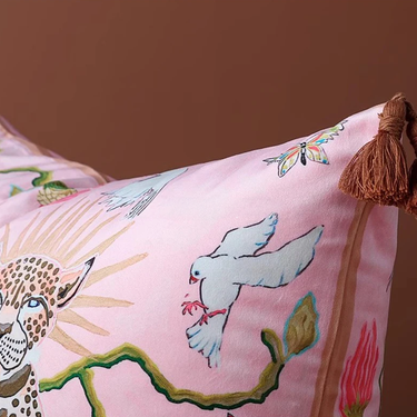 Cheetah Pillow Cover by Elenorra