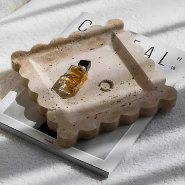 Travertine Jewellery Tray