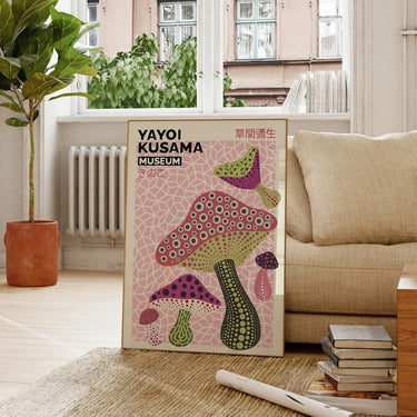 Mushroom by Yayoi Kusama