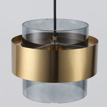 Round Ring Glass Pendant Light