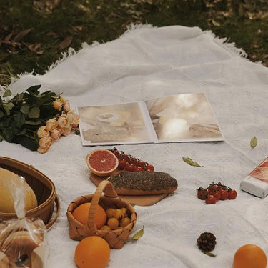 Boho Picnic Blanket with Strap