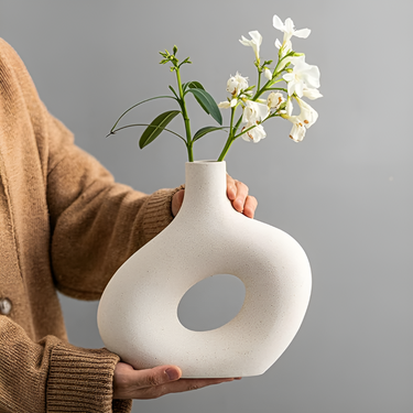 Boho Chic Hollow Round Vase