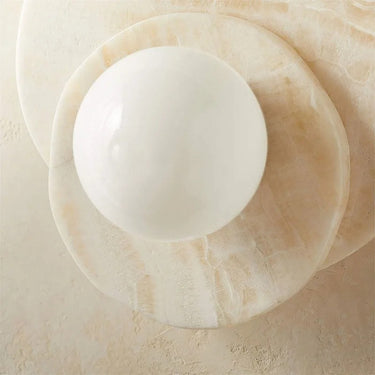 Benita Travertine Wall Lamp