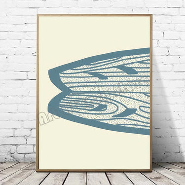 Manly Surfboard Wall Art