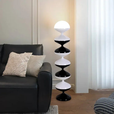 Layered Gourd Floor Lamp